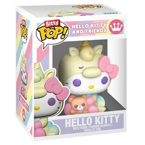 Bitty mini Funko Hello Kitty Unicorn Vinyl Figure - Cream and Pink